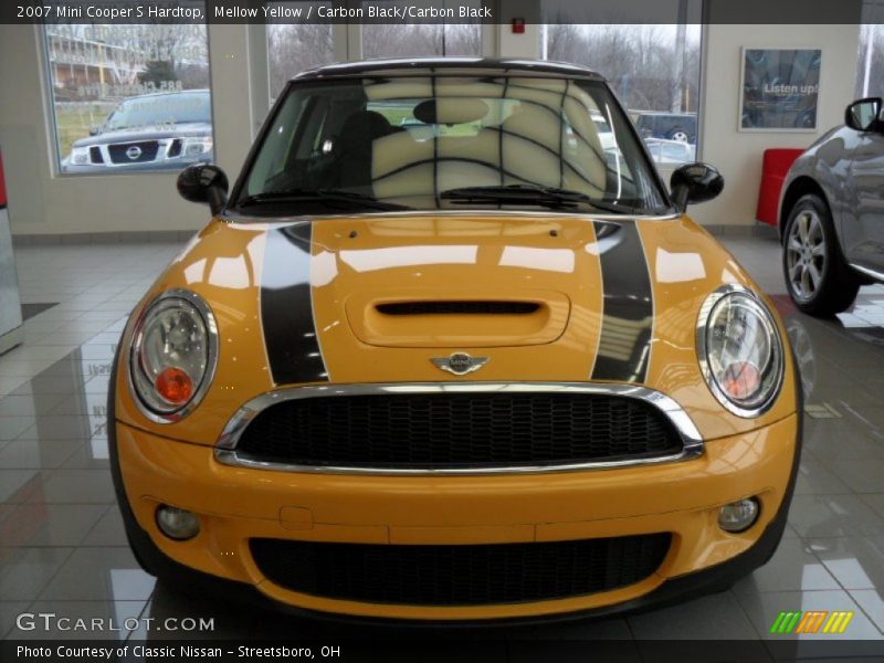 Mellow Yellow / Carbon Black/Carbon Black 2007 Mini Cooper S Hardtop