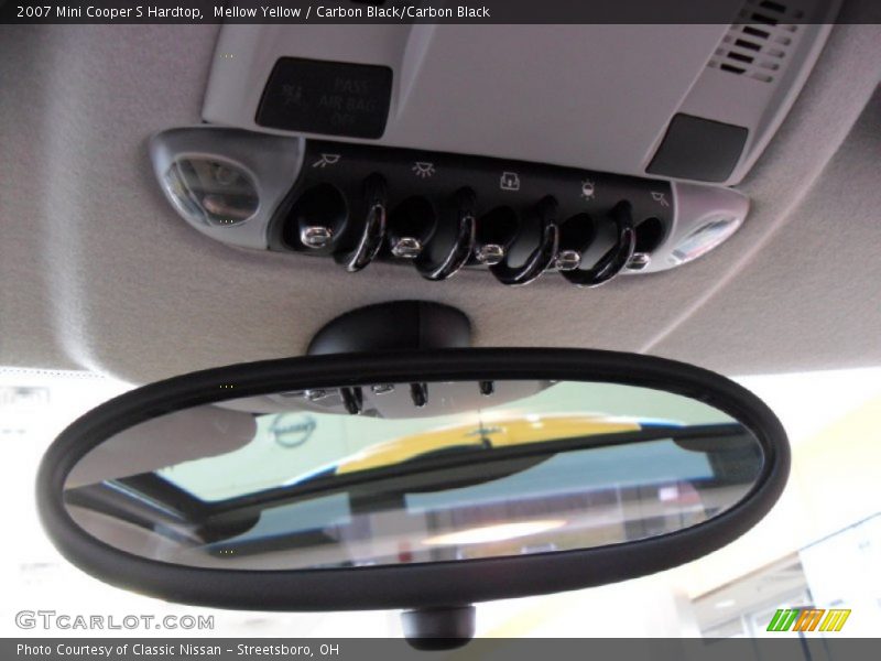 Mellow Yellow / Carbon Black/Carbon Black 2007 Mini Cooper S Hardtop