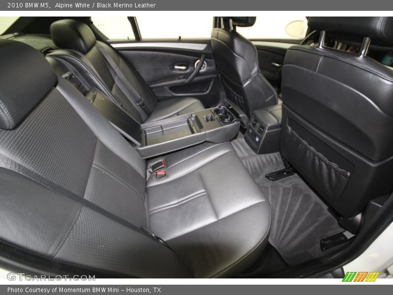 Rear Seat of 2010 M5 