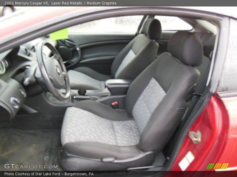  2001 Cougar V6 Medium Graphite Interior