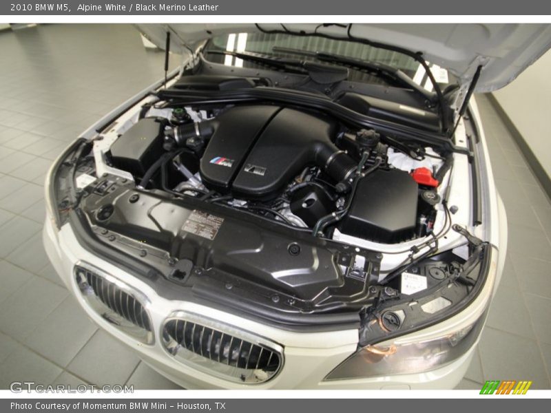  2010 M5  Engine - 5.0 Liter M DOHC 40-Valve VVT V10