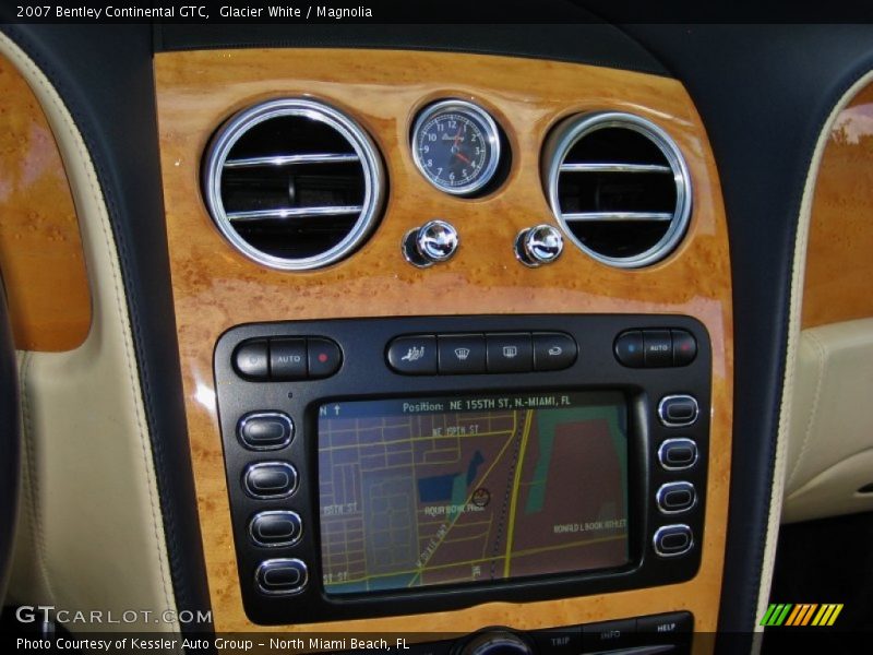 Controls of 2007 Continental GTC 