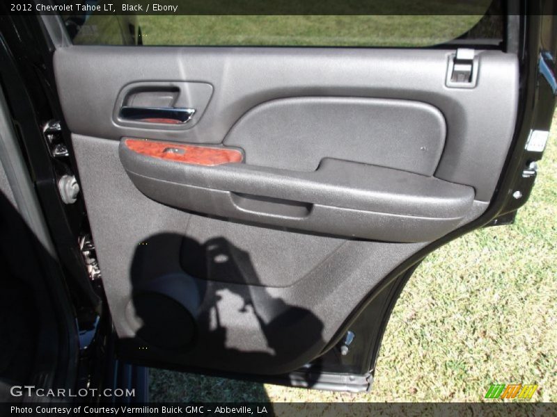 Black / Ebony 2012 Chevrolet Tahoe LT