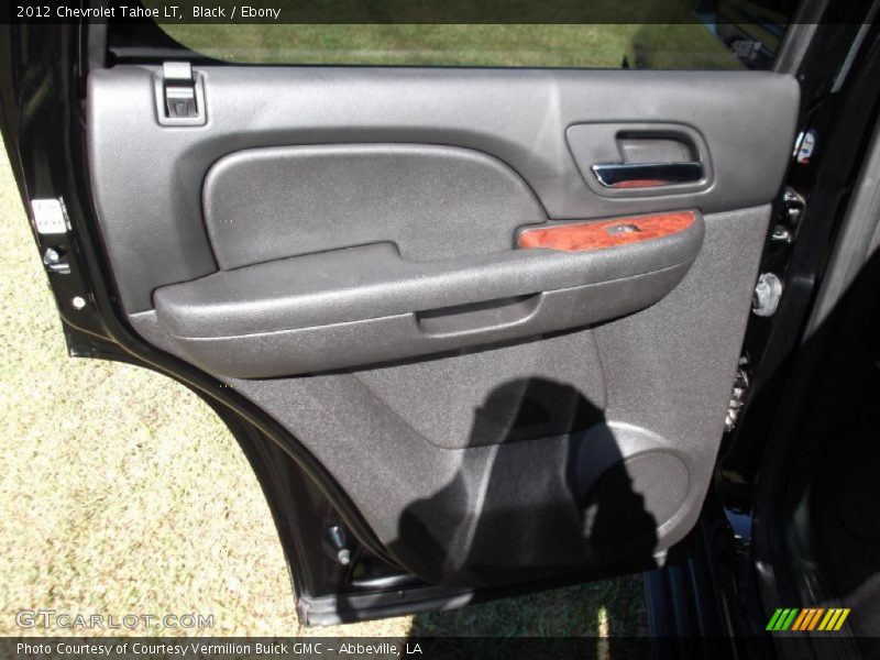 Black / Ebony 2012 Chevrolet Tahoe LT