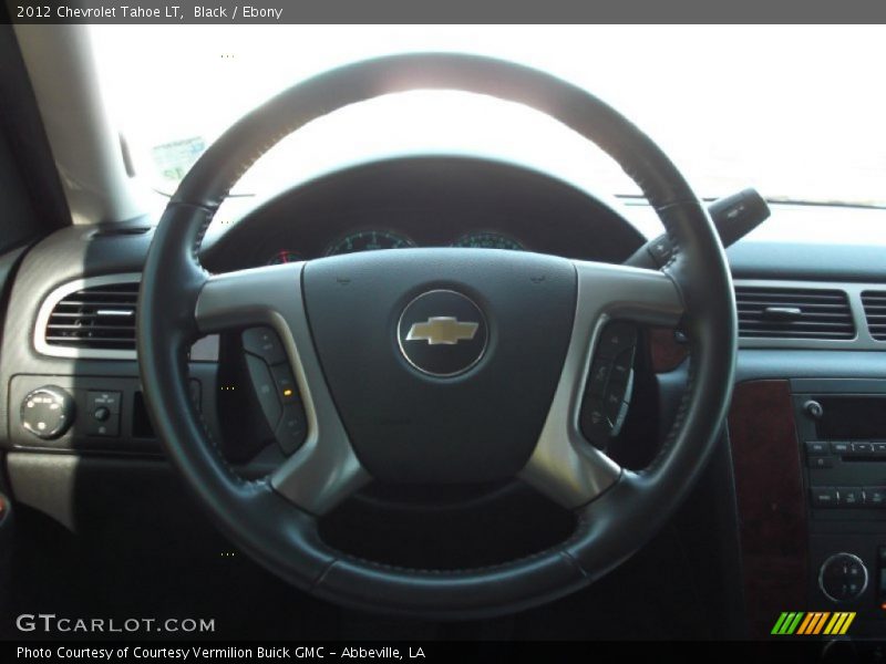 Black / Ebony 2012 Chevrolet Tahoe LT