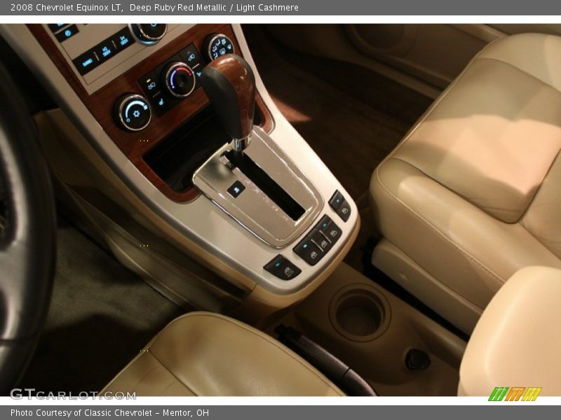 Deep Ruby Red Metallic / Light Cashmere 2008 Chevrolet Equinox LT