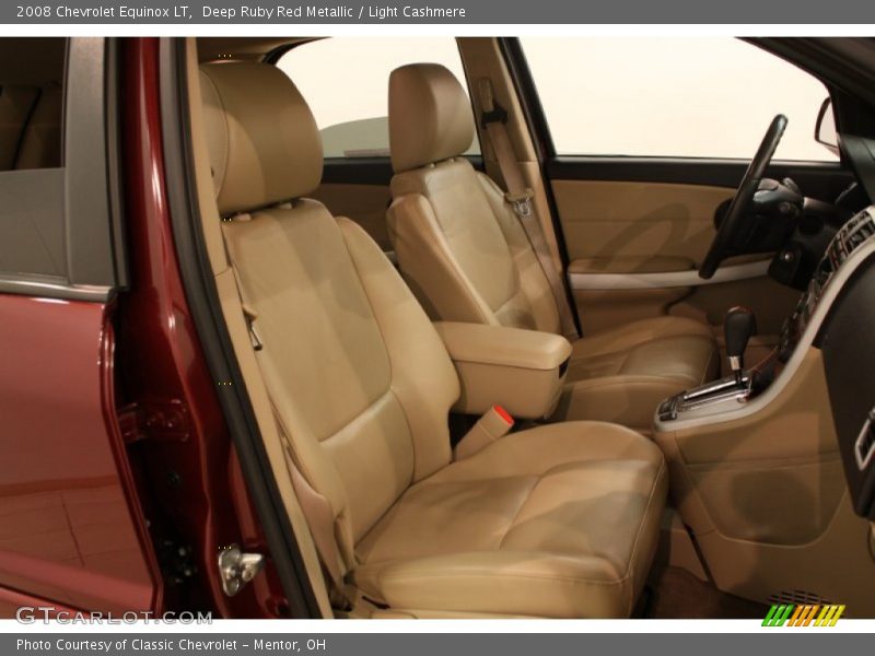 Deep Ruby Red Metallic / Light Cashmere 2008 Chevrolet Equinox LT