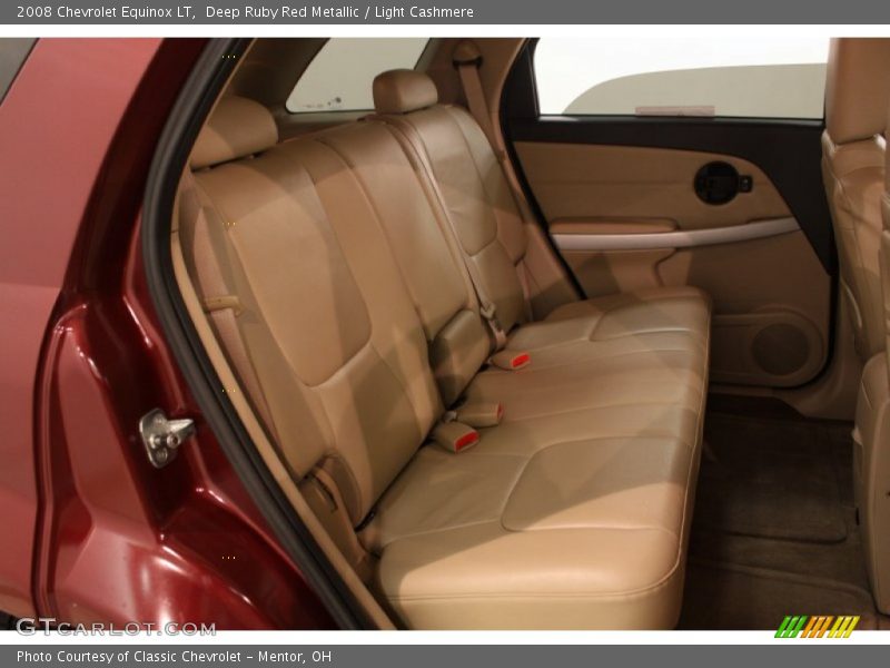 Deep Ruby Red Metallic / Light Cashmere 2008 Chevrolet Equinox LT