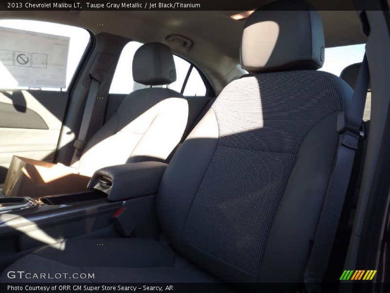 Taupe Gray Metallic / Jet Black/Titanium 2013 Chevrolet Malibu LT