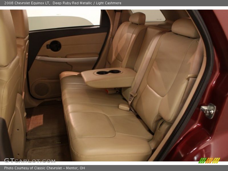 Deep Ruby Red Metallic / Light Cashmere 2008 Chevrolet Equinox LT