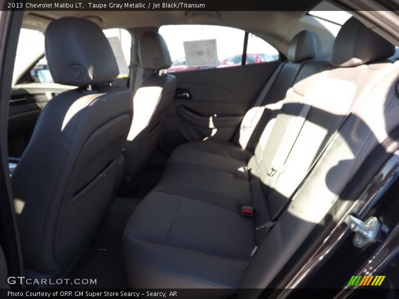 Taupe Gray Metallic / Jet Black/Titanium 2013 Chevrolet Malibu LT