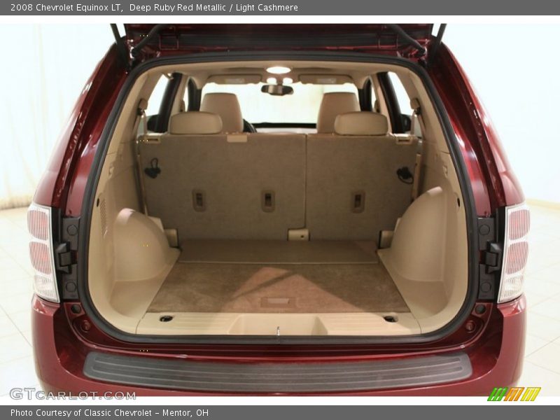 Deep Ruby Red Metallic / Light Cashmere 2008 Chevrolet Equinox LT