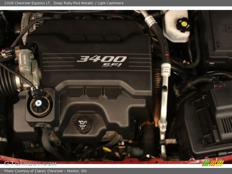 Deep Ruby Red Metallic / Light Cashmere 2008 Chevrolet Equinox LT