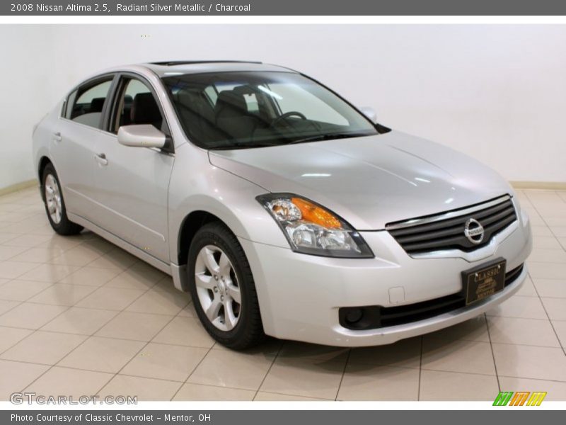 Radiant Silver Metallic / Charcoal 2008 Nissan Altima 2.5