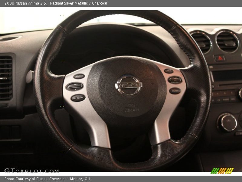 Radiant Silver Metallic / Charcoal 2008 Nissan Altima 2.5