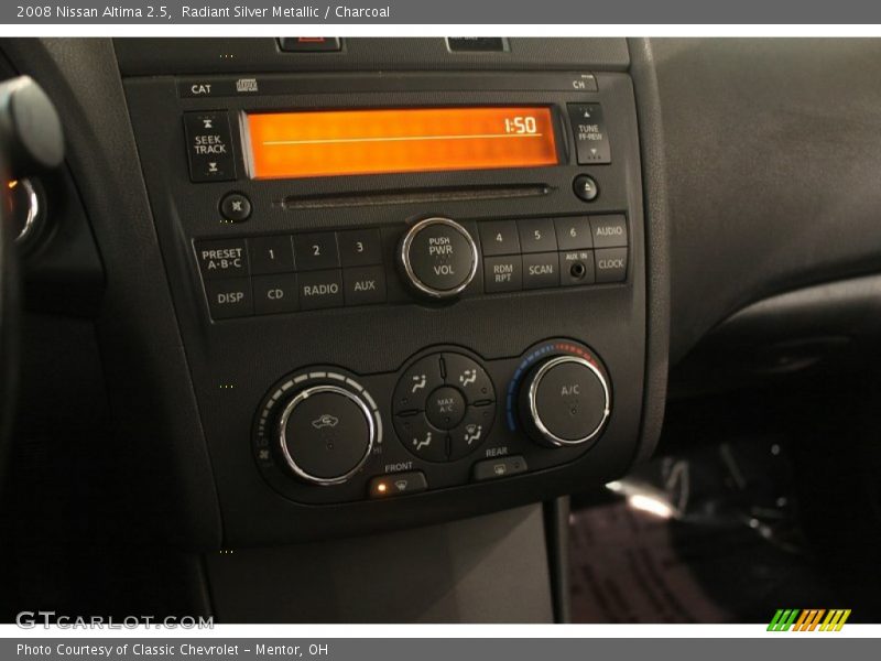 Radiant Silver Metallic / Charcoal 2008 Nissan Altima 2.5