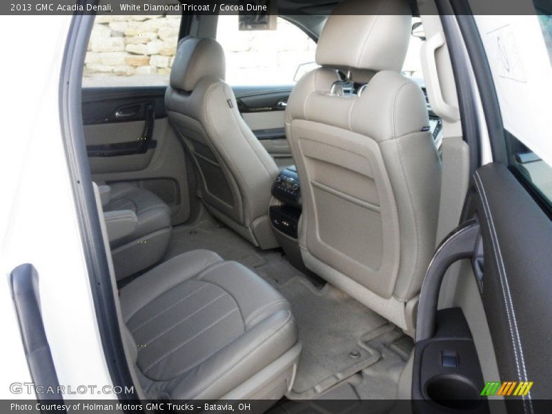  2013 Acadia Denali Cocoa Dune Interior