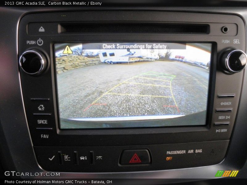 Carbon Black Metallic / Ebony 2013 GMC Acadia SLE