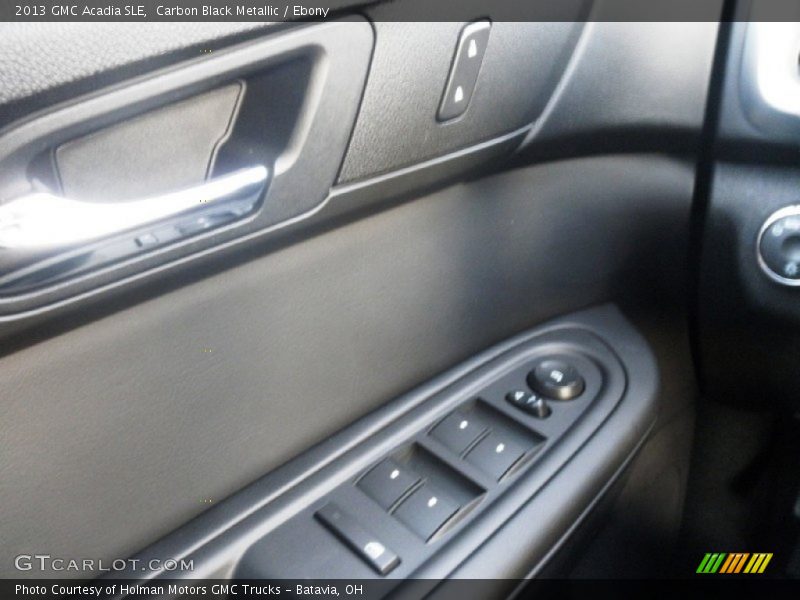 Carbon Black Metallic / Ebony 2013 GMC Acadia SLE