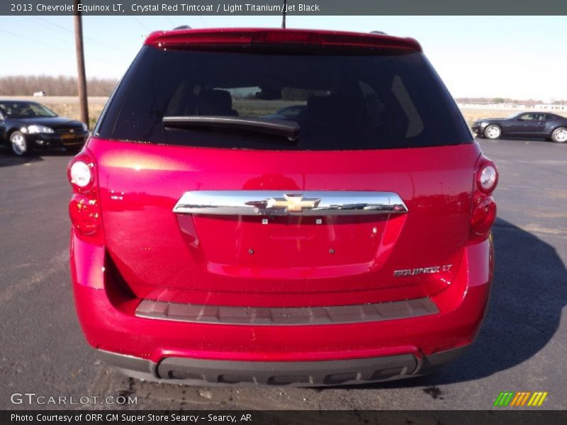 Crystal Red Tintcoat / Light Titanium/Jet Black 2013 Chevrolet Equinox LT