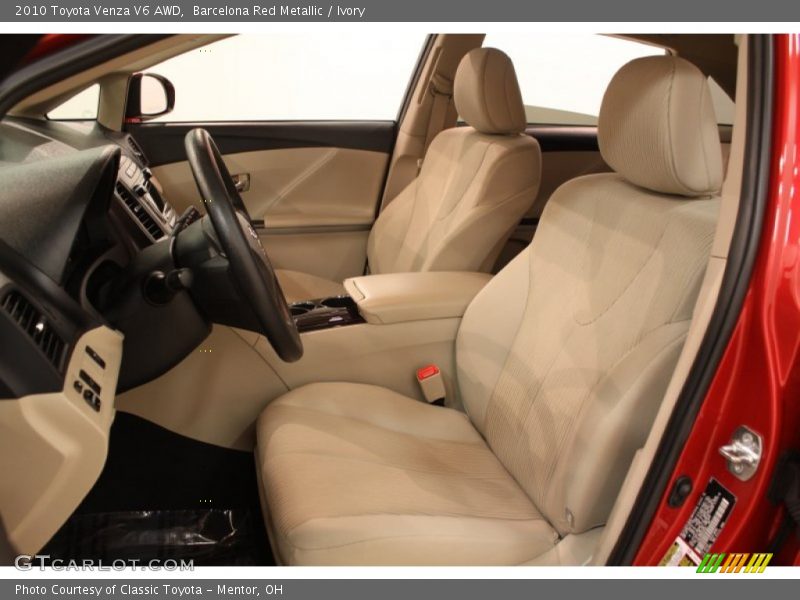 Barcelona Red Metallic / Ivory 2010 Toyota Venza V6 AWD