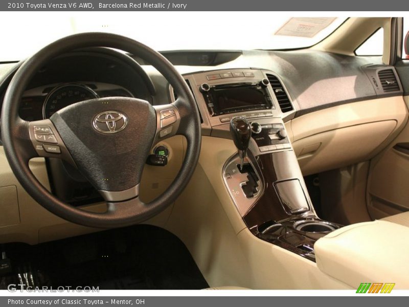 Barcelona Red Metallic / Ivory 2010 Toyota Venza V6 AWD