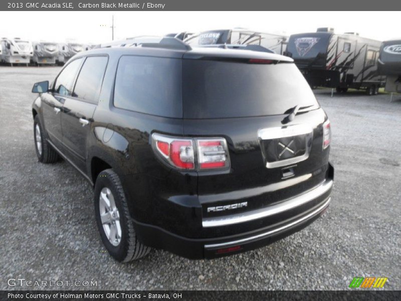 Carbon Black Metallic / Ebony 2013 GMC Acadia SLE