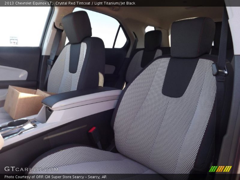 Crystal Red Tintcoat / Light Titanium/Jet Black 2013 Chevrolet Equinox LT