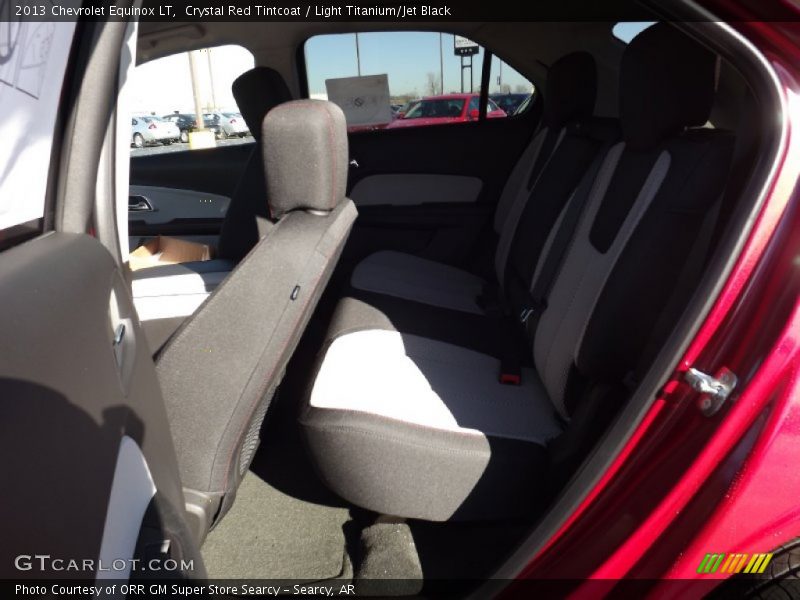 Crystal Red Tintcoat / Light Titanium/Jet Black 2013 Chevrolet Equinox LT