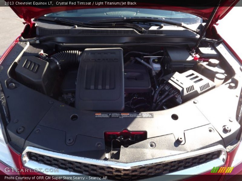 Crystal Red Tintcoat / Light Titanium/Jet Black 2013 Chevrolet Equinox LT