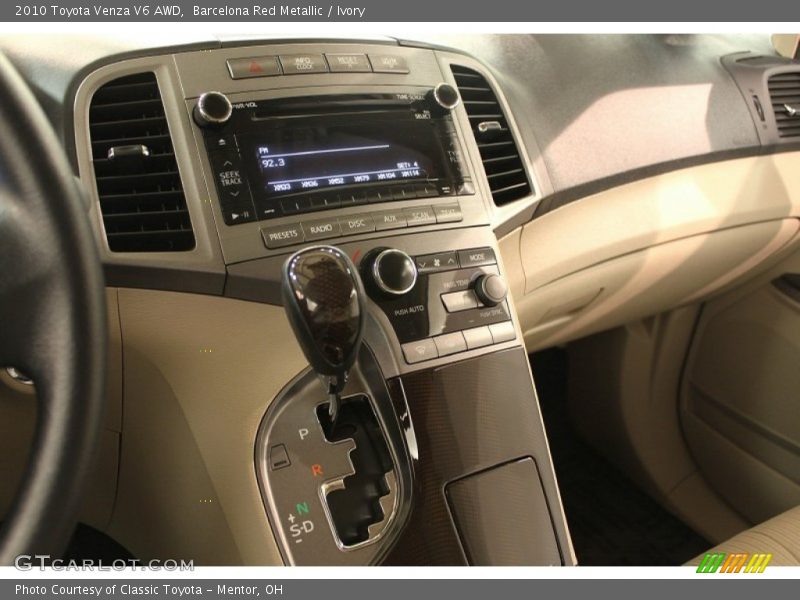 Barcelona Red Metallic / Ivory 2010 Toyota Venza V6 AWD