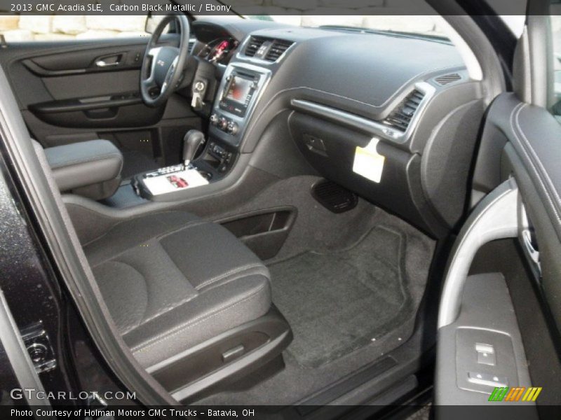 Carbon Black Metallic / Ebony 2013 GMC Acadia SLE