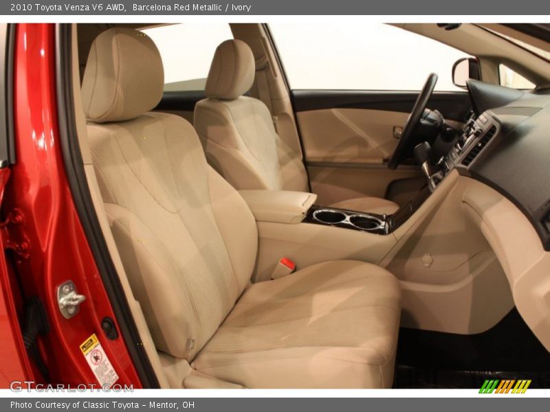 Barcelona Red Metallic / Ivory 2010 Toyota Venza V6 AWD