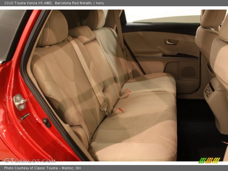 Barcelona Red Metallic / Ivory 2010 Toyota Venza V6 AWD