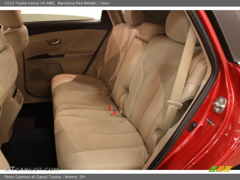 Barcelona Red Metallic / Ivory 2010 Toyota Venza V6 AWD