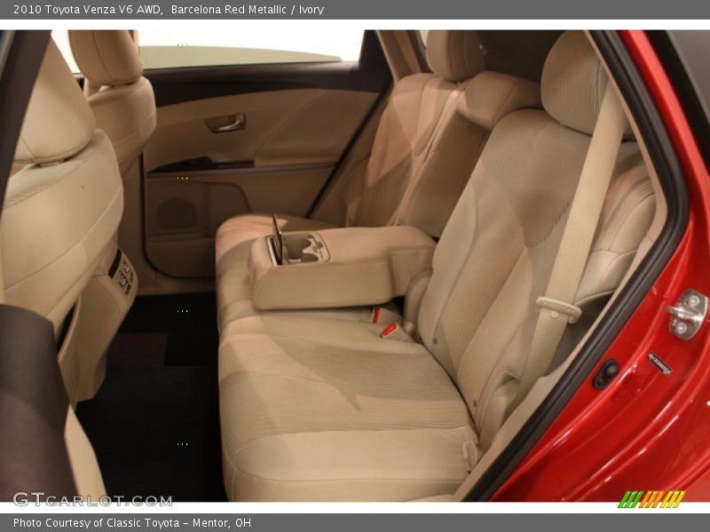 Barcelona Red Metallic / Ivory 2010 Toyota Venza V6 AWD