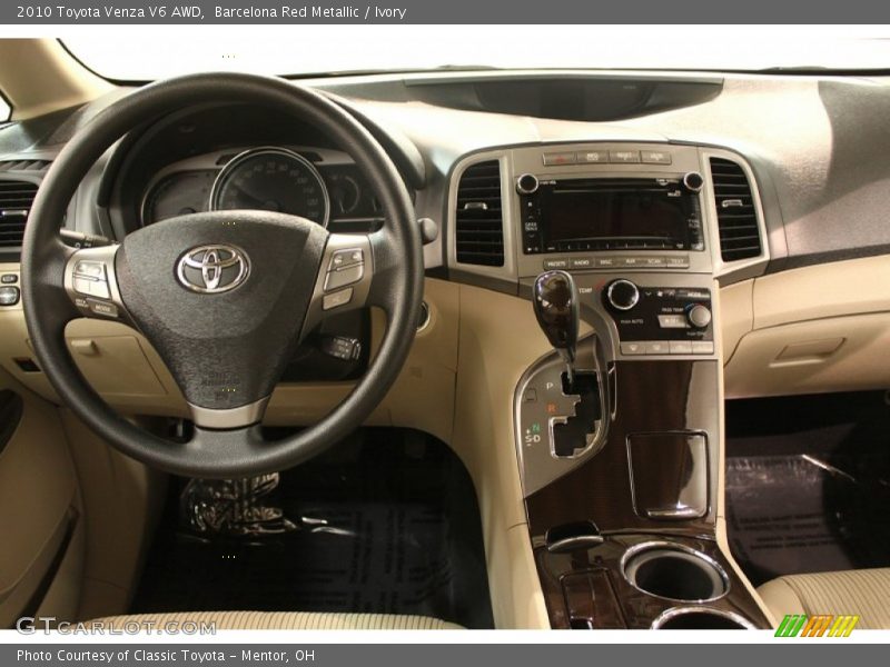 Barcelona Red Metallic / Ivory 2010 Toyota Venza V6 AWD