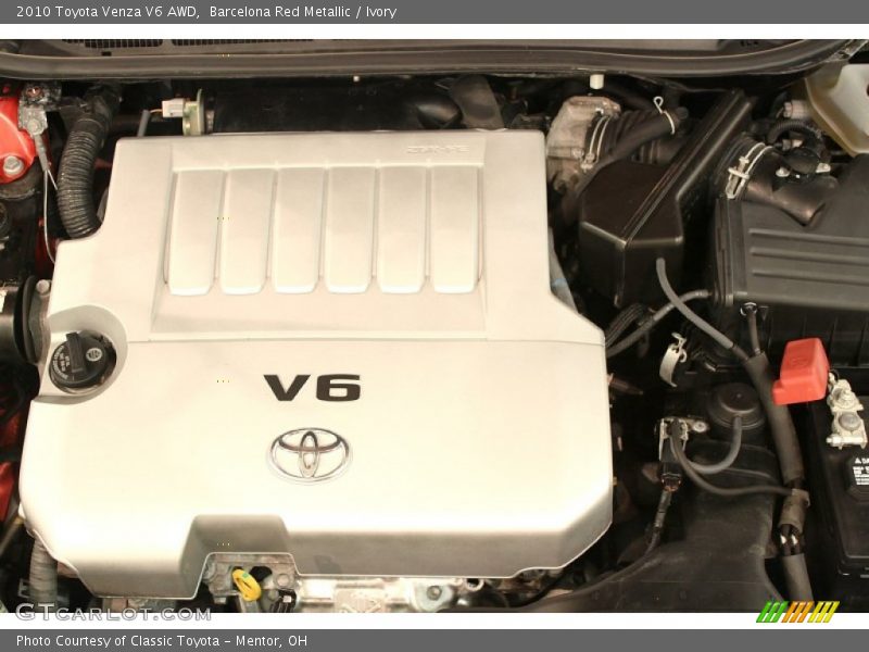 Barcelona Red Metallic / Ivory 2010 Toyota Venza V6 AWD