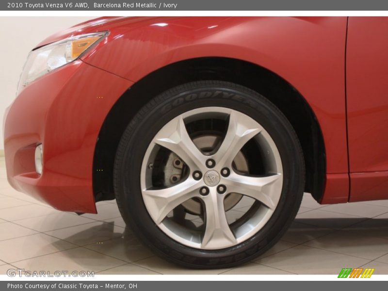 Barcelona Red Metallic / Ivory 2010 Toyota Venza V6 AWD
