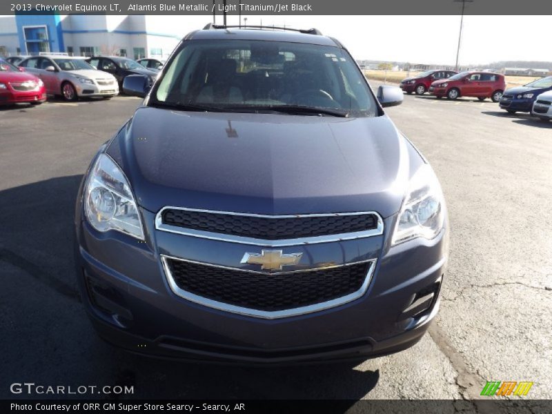 Atlantis Blue Metallic / Light Titanium/Jet Black 2013 Chevrolet Equinox LT