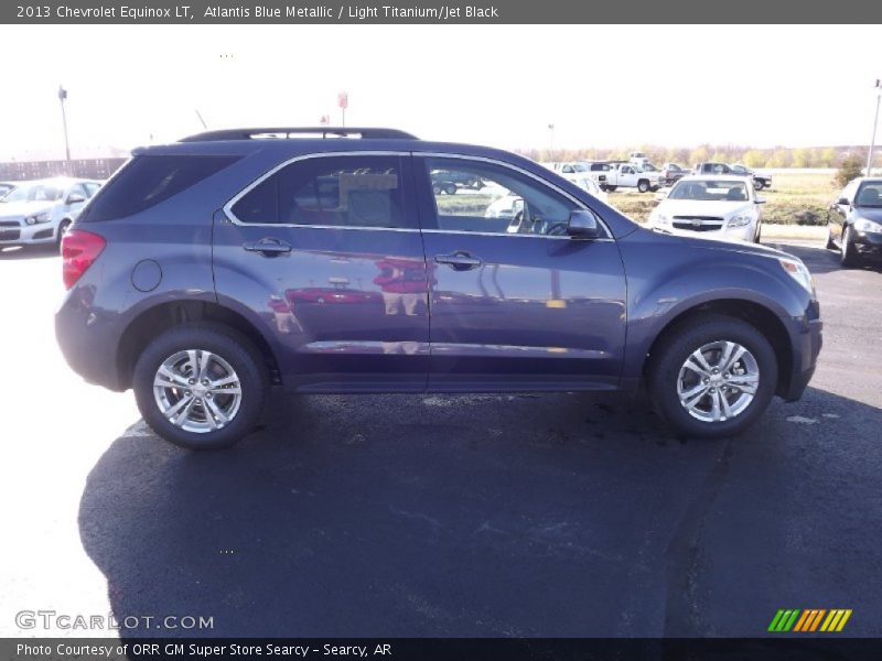 Atlantis Blue Metallic / Light Titanium/Jet Black 2013 Chevrolet Equinox LT