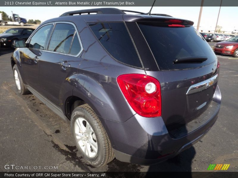 Atlantis Blue Metallic / Light Titanium/Jet Black 2013 Chevrolet Equinox LT