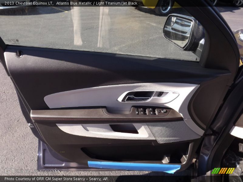 Atlantis Blue Metallic / Light Titanium/Jet Black 2013 Chevrolet Equinox LT