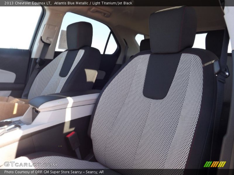 Atlantis Blue Metallic / Light Titanium/Jet Black 2013 Chevrolet Equinox LT
