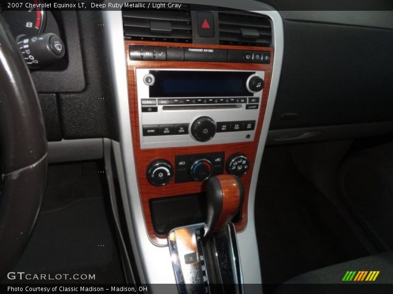 Deep Ruby Metallic / Light Gray 2007 Chevrolet Equinox LT