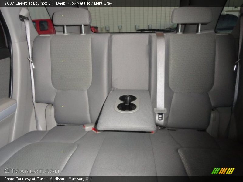 Deep Ruby Metallic / Light Gray 2007 Chevrolet Equinox LT