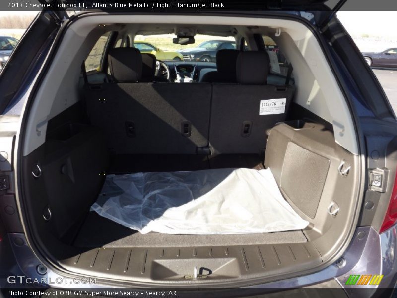 Atlantis Blue Metallic / Light Titanium/Jet Black 2013 Chevrolet Equinox LT