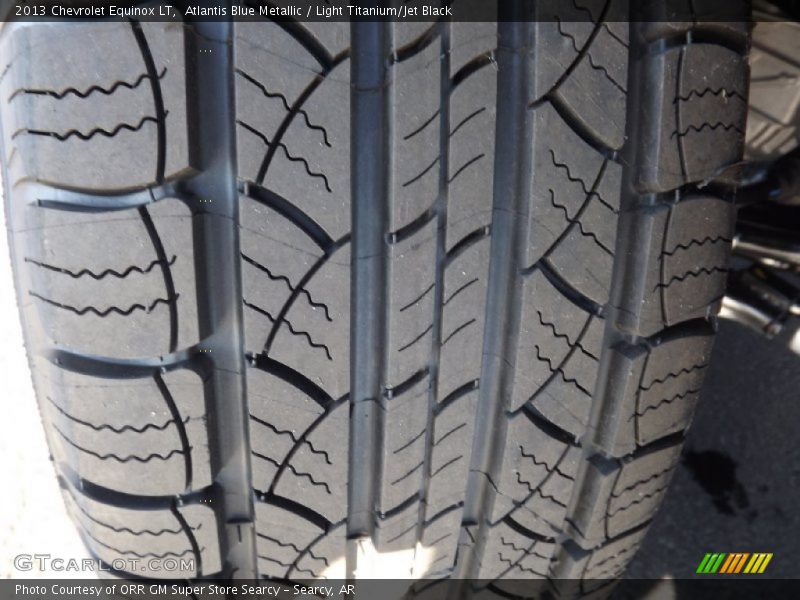 Atlantis Blue Metallic / Light Titanium/Jet Black 2013 Chevrolet Equinox LT