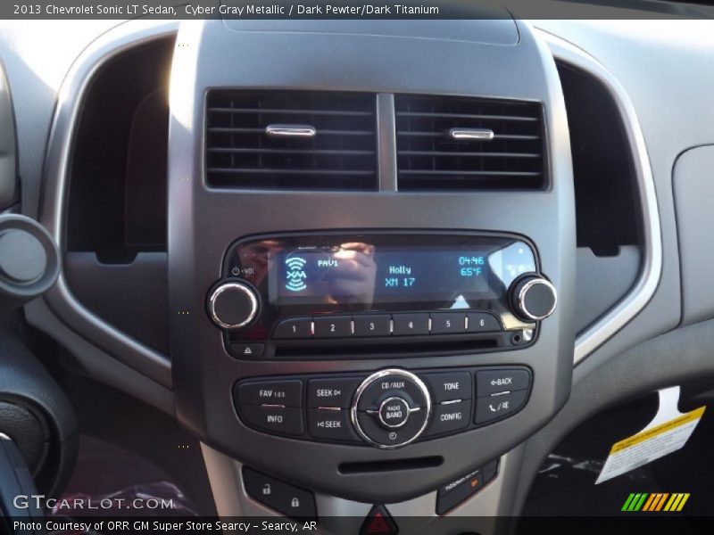 Cyber Gray Metallic / Dark Pewter/Dark Titanium 2013 Chevrolet Sonic LT Sedan