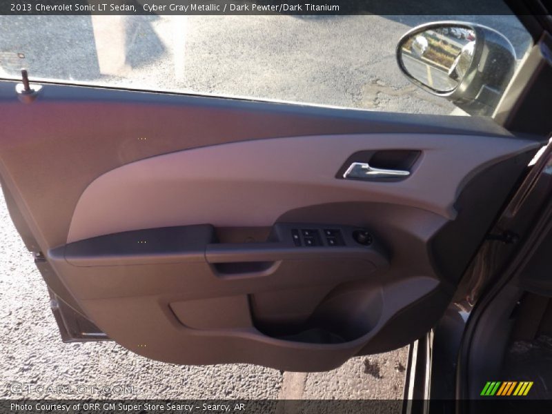 Cyber Gray Metallic / Dark Pewter/Dark Titanium 2013 Chevrolet Sonic LT Sedan